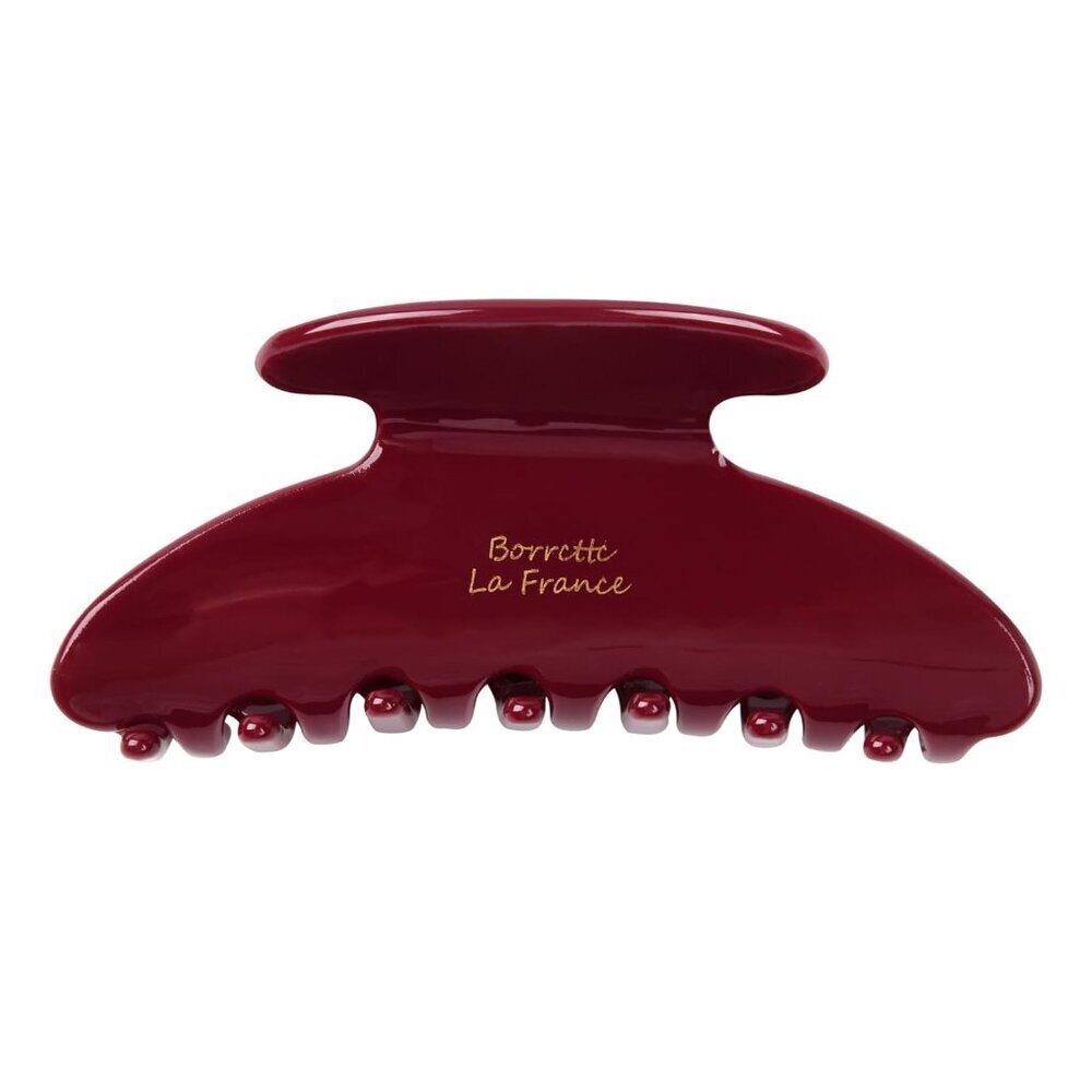 Red Hair Clips Large Tortoise Claw French Banana Strong Hold Durable